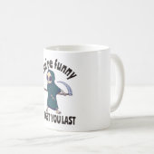 Mug Funny Grim Reaper Skeleton Halloween Costume (Devant droit)