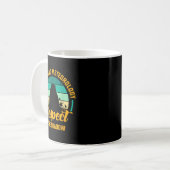 Mug Funny Groundhog Meteorology Respect The Shadow Ret (Devant gauche)