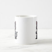 Mug Funny Grumpy Black Cat Lover Not Today Sarcastic (Centre)