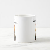 Mug Funny Grumpy cat dans un Robe et café Orange Cat (Centre)