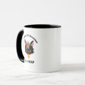 Mug Funny Grumpy Christmas Cat (Devant gauche)