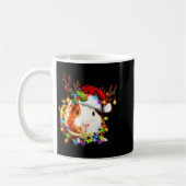 Mug Funny Guinea G Christmas Reindeer Christmas Lights (Gauche)