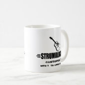 Mug Funny Guitar (Devant droit)