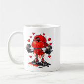Mug Funny Gym Heart Weightlifting Fitness Workout Drip (Gauche)
