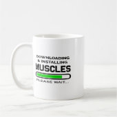 Mug Funny Gym Workout Tee downloading And Installing M (Gauche)