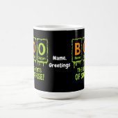 Mug Funny Halloween Boo Elements Science Surprise Cade (Centre)