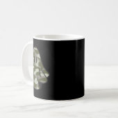 Mug Funny Halloween Camouflage Camo Ghost Hello Huntin (Devant gauche)