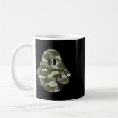 Mug Funny Halloween Camouflage Camo Ghost Hello Huntin (Gauche)