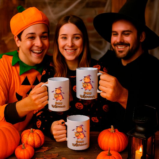 Mug Funny Halloween Capybara "Halloween Cappy" Éffraya