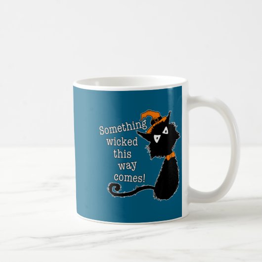 Mug Funny Halloween Cat - Shakespeare Macbeth Quote (Droite)