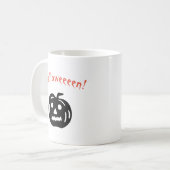 Mug Funny Halloween Citrouille (Devant gauche)
