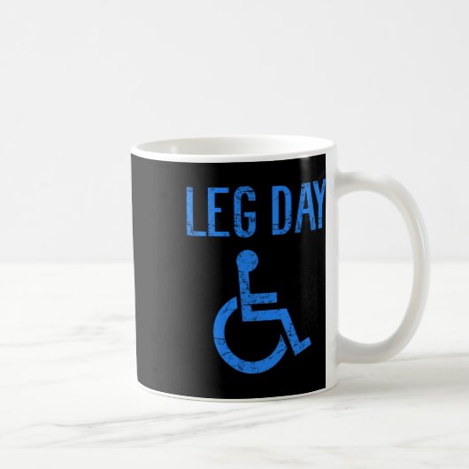 Mug Funny Handicap Jour De Jour De Gymnastique Exercic (Droite)