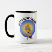 Mug Funny Hanukkah Hunk Holiday (Gauche)