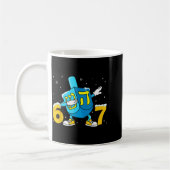 Mug Funny Hanukkah Six Seven Chanukah Dreidel Dabbing  (Gauche)