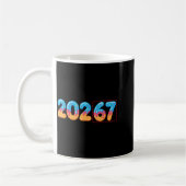 Mug Funny Happy New Year 2026 20267 Ice Cream Drip 67  (Gauche)