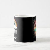 Mug Funny Heavy Death Metal Chat Rainbow Rock Music (Centre)