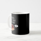 Mug Funny Hedgehogs Why Don't They Just Share The Hedg (Devant gauche)