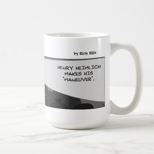Mug Funny Heimlich Date Manuever (Droite)