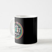 Mug Funny Hello First Grade Pencil Circle Design  (Devant gauche)
