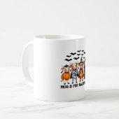 Mug Funny Highland Cow Moo-d pour Halloween (Devant gauche)