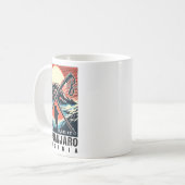 Mug Funny Hiking Art Climbed Mount Kilimanjaro For Hik (Devant gauche)