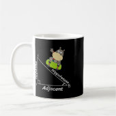 Mug Funny Hipo Géométrie Hypotenuse Math Boy Gir (Gauche)