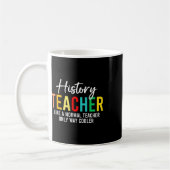 Mug Funny History Teacher Definition Back To School Te (Gauche)