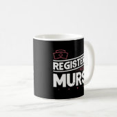 Mug Funny Homme Infirmière Morceau enregistré (Devant droit)