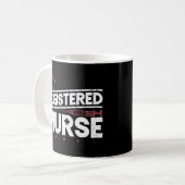Mug Funny Homme Infirmière Morceau enregistré (Devant gauche)