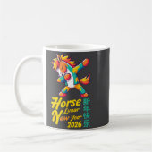 Mug Funny Horse Lunar New Year 2026 Dabbing Design  (Gauche)