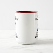 Mug Funny Horse Talking to Myself - We Both Laugh  (Centre)