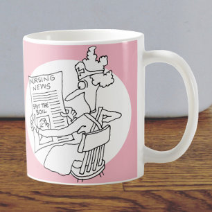Mug Funny Hospital Nurse Reading Journal Concours