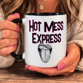 Mug Funny Hot Mess Express