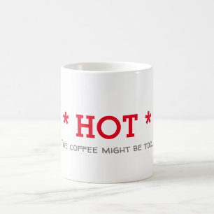 Mug Funny Hot Minimaliste