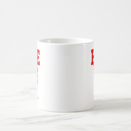 Mug Funny Huge Mens Rooster Graphic (Centre)