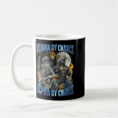 Mug Funny Human By Chance Alpha By Choice Wolf Matchin (Gauche)
