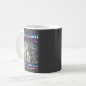 Mug Funny Humor Saying I Clogged Your Toilet Wolf Meme (Devant gauche)