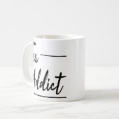 Mug Funny Humour Tea Cite Cadeau : Addict au thé (Devant gauche)
