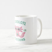 Mug Funny I Axolotl Questions Pun (Devant droit)
