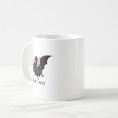 Mug Funny I Have Rabies Christmas Bat Matching Holiday (Devant gauche)