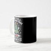 Mug Funny I Identify As A Christmas Tree Lit On The Ou (Devant gauche)