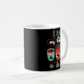 Mug Funny I Love My Cl A Latte Coffee Valentines Day T (Devant droit)