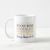 Mug Funny Ice Cream Chanson Scoop là c'est (Gauche)