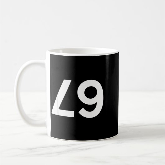 Mug Funny Ide Down Backwards 67 Meme  (Gauche)