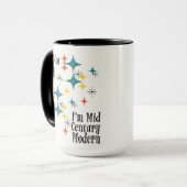 Mug Funny I'm Not Old I'm Mid Century Modern Atomic (Devant gauche)