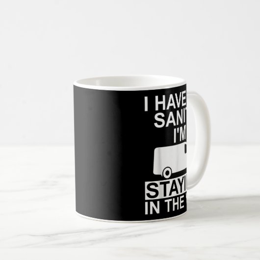 Mug Funny I'm Staying In Tha Van Phasmophobia Drivers  (Devant droit)