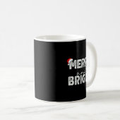 Mug Funny I'm Trying To Feel Merry And Bright Couples (Devant droit)