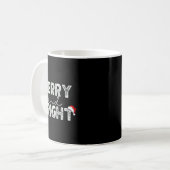 Mug Funny I'm Trying To Feel Merry And Bright Couples (Devant gauche)