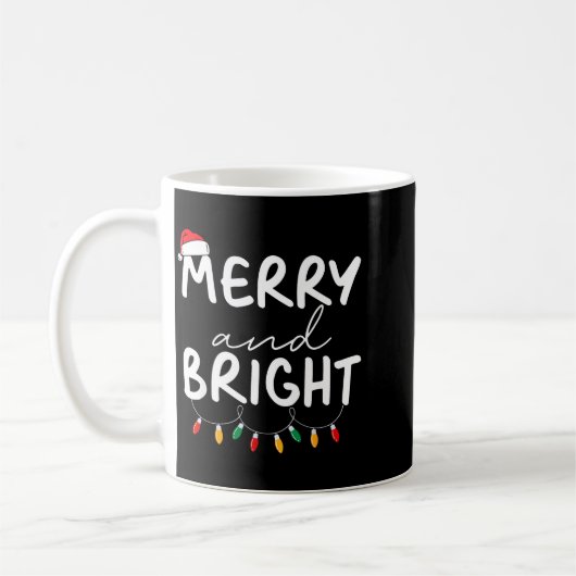 Mug Funny I'm Trying To Feel Merry Xmas Bright Matchin (Gauche)