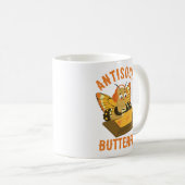Mug Funny Introvert esthétique antisocial papillon (Devant droit)
